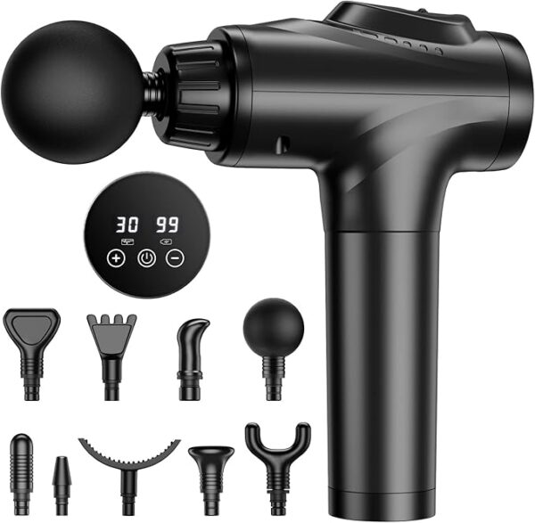 Massage Gun, Muscle Massage Gun for Athletes Handheld Electric Deep Tissue Back Massage