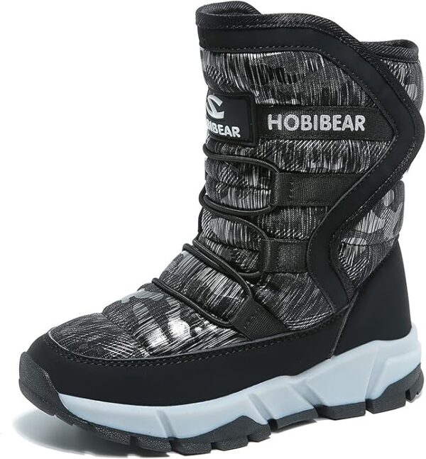 GUBARUN Boys Snow Boots Winter Waterproof