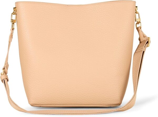 kate spade new york Women's Deco Colorblocked Pebbled Leather Medium Crossbody Tote