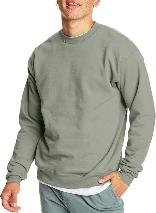Hanes EcoSmart Fleece, Cotton-Blend Pullover, Crewneck Sweatshirt for Men
