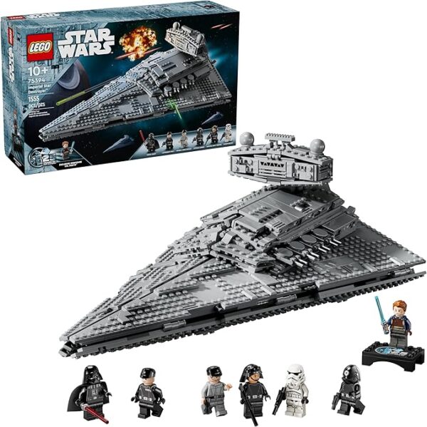 LEGO Star Wars Imperial Star Destroyer Building Toy Set - Gift for Christmas for Kids, Boys & Girls