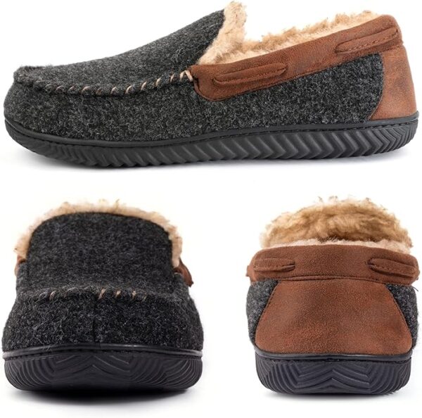 RockDove Men's Hearthfire Memory Foam Moc Slipper